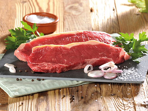 VIANDE BOVINE : 
                                FAUX FILET *** À GRILLER