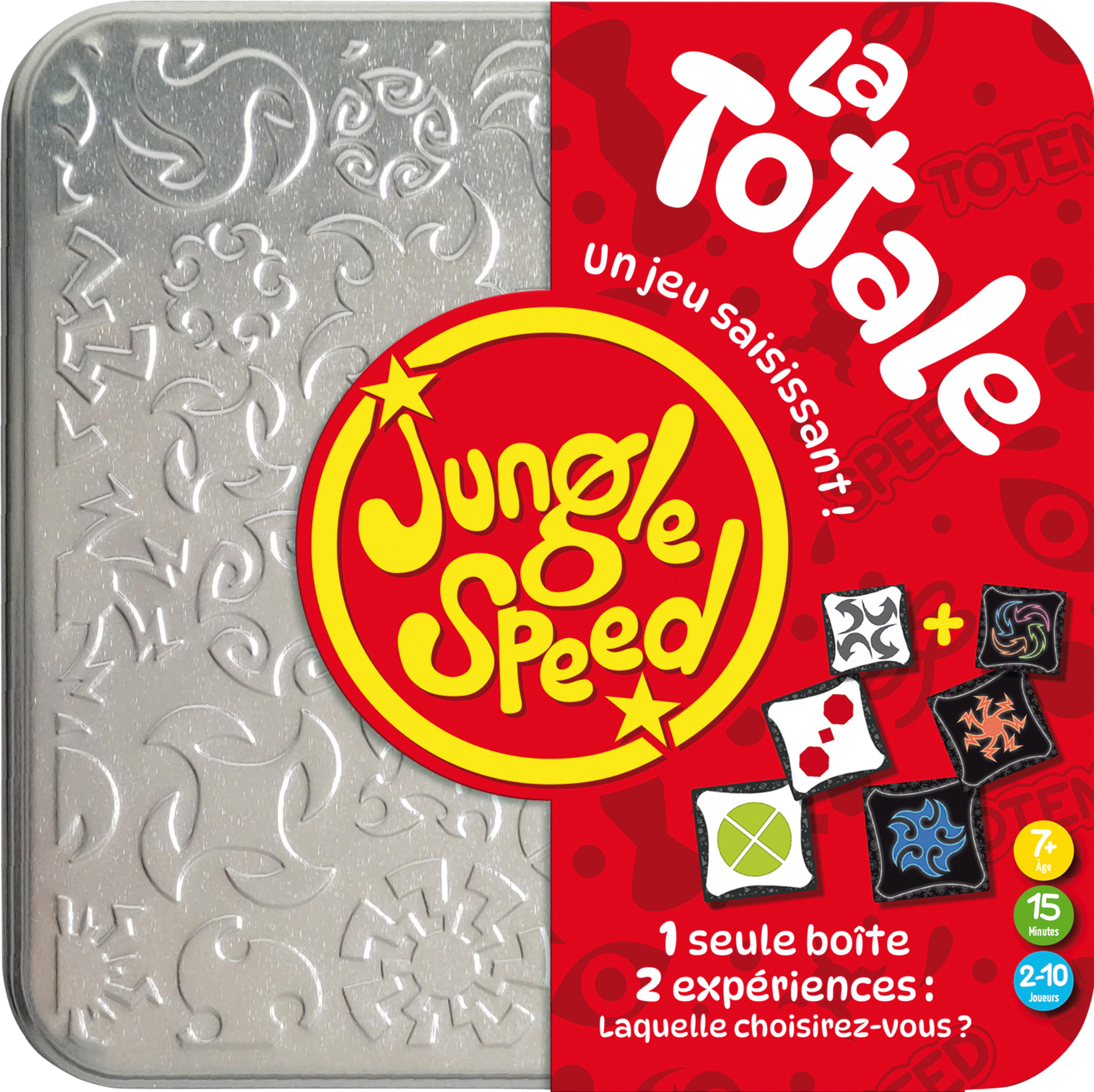 1. JUNGLE SPEED LA TOTALE
2. TIME'S UP LE BEST OF
3. TIC TAC BOUM COLOR FLASH