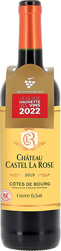 AOP CÔTES DE BOURG
CHÂTEAU CASTEL LA ROSE 
CUVÉE ÉCLAT
2019