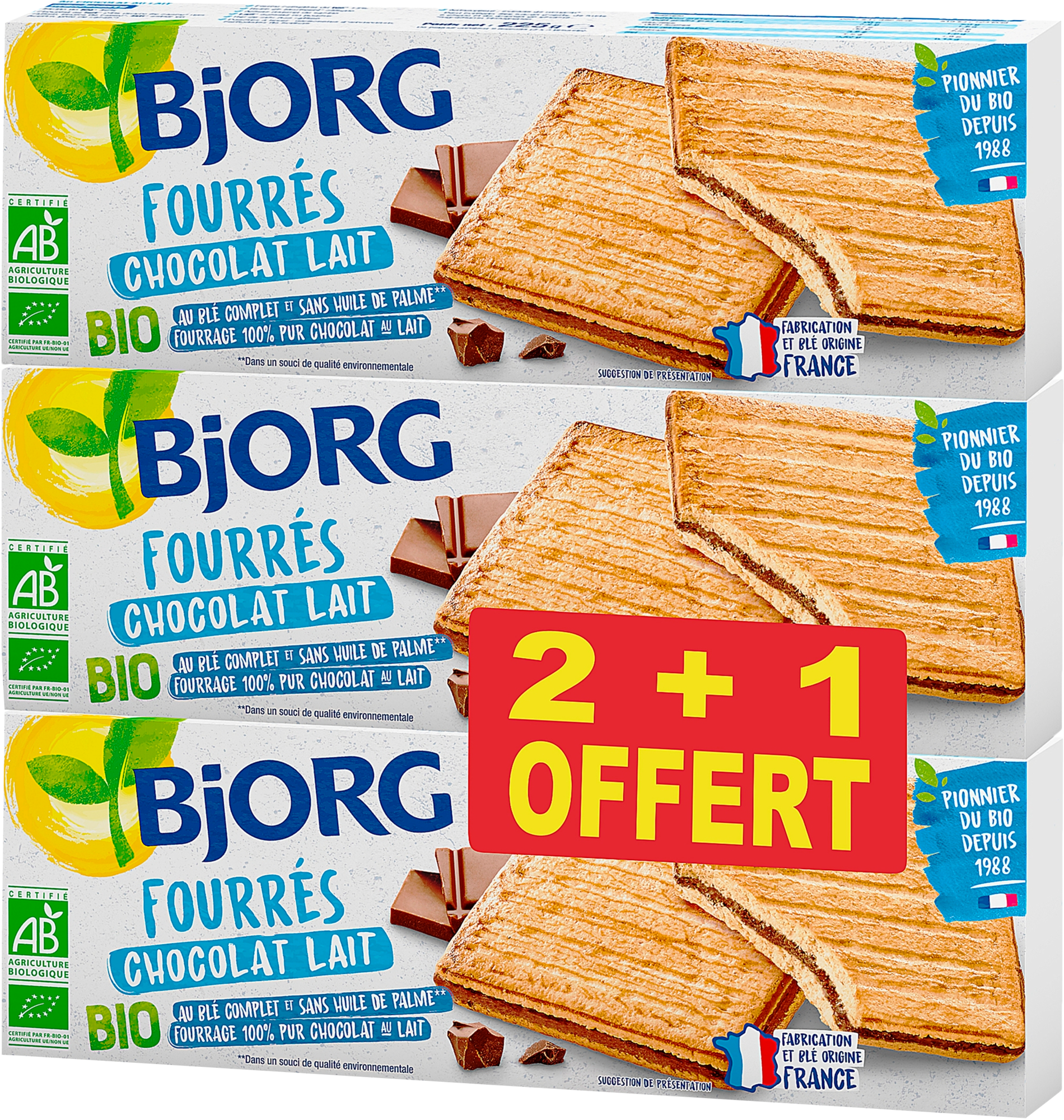 BISCUITS FOURRÉS BIO