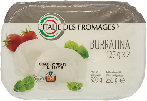 BURRATINA 19% MAT. GR.