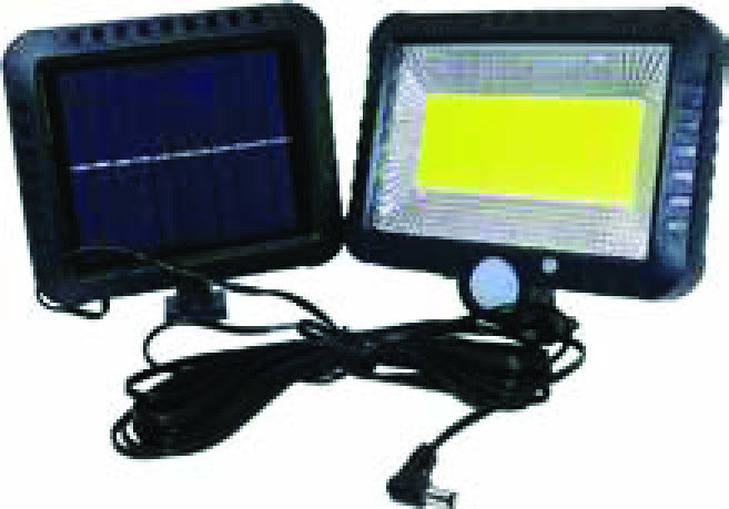 PROJECTEUR SOLAIRE AVEC DÉTECTEUR