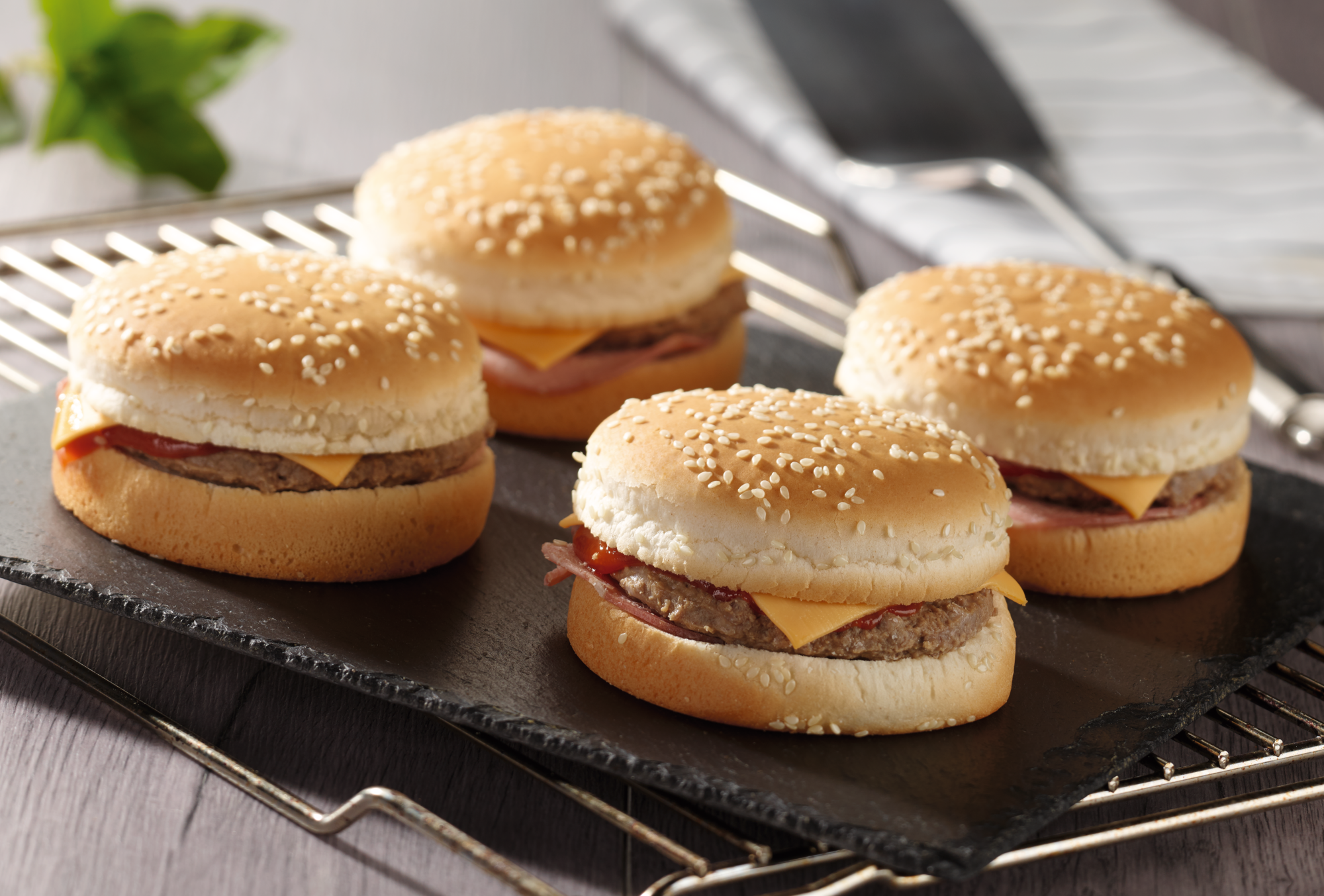 6 burgers bacon format spécial