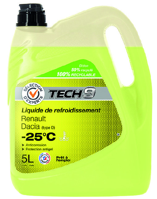 LIQUIDE DE REFROIDISSEMENT -25°C RENAULT/DACIA (1)