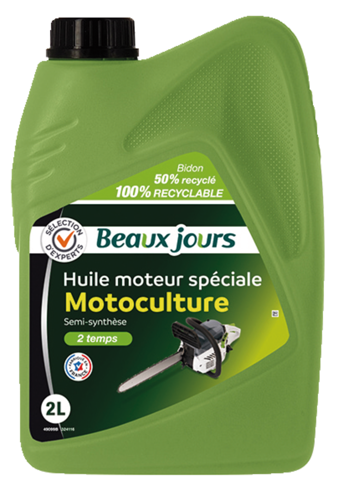 SUR LA GAMME D'HUILE MOTOCULTURE "BEAUX JOURS"