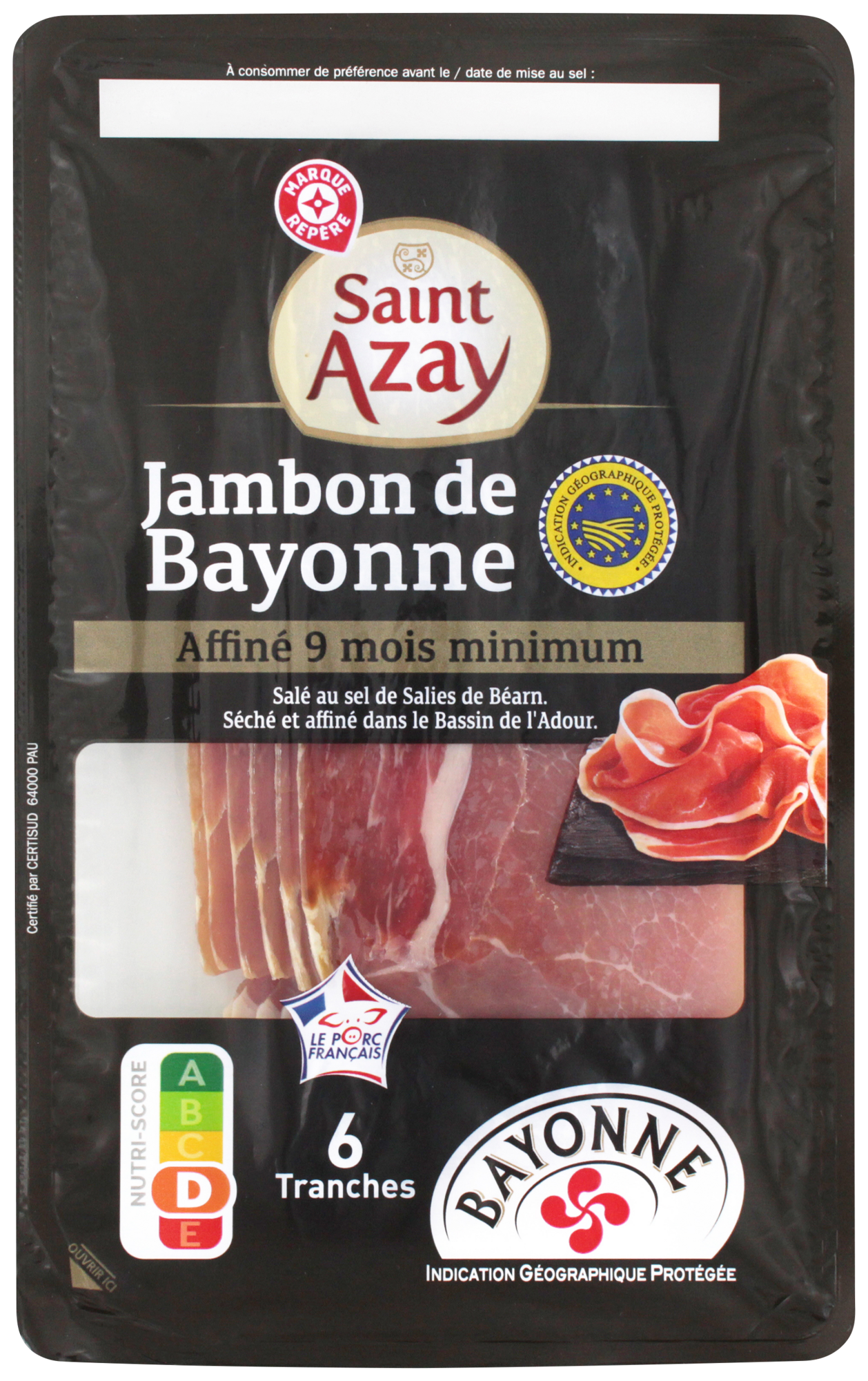 JAMBON DE BAYONNE IGP