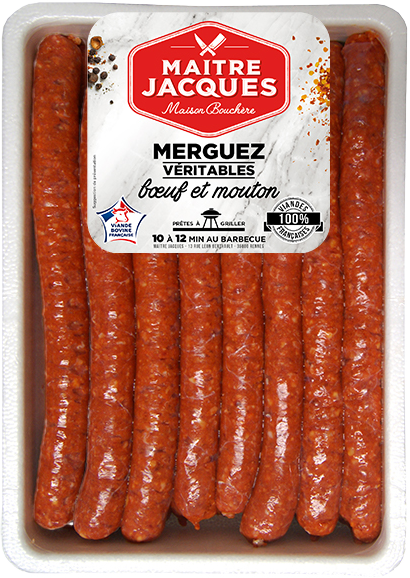 MERGUEZ VÉRITABLES BŒUF ET MOUTON XL