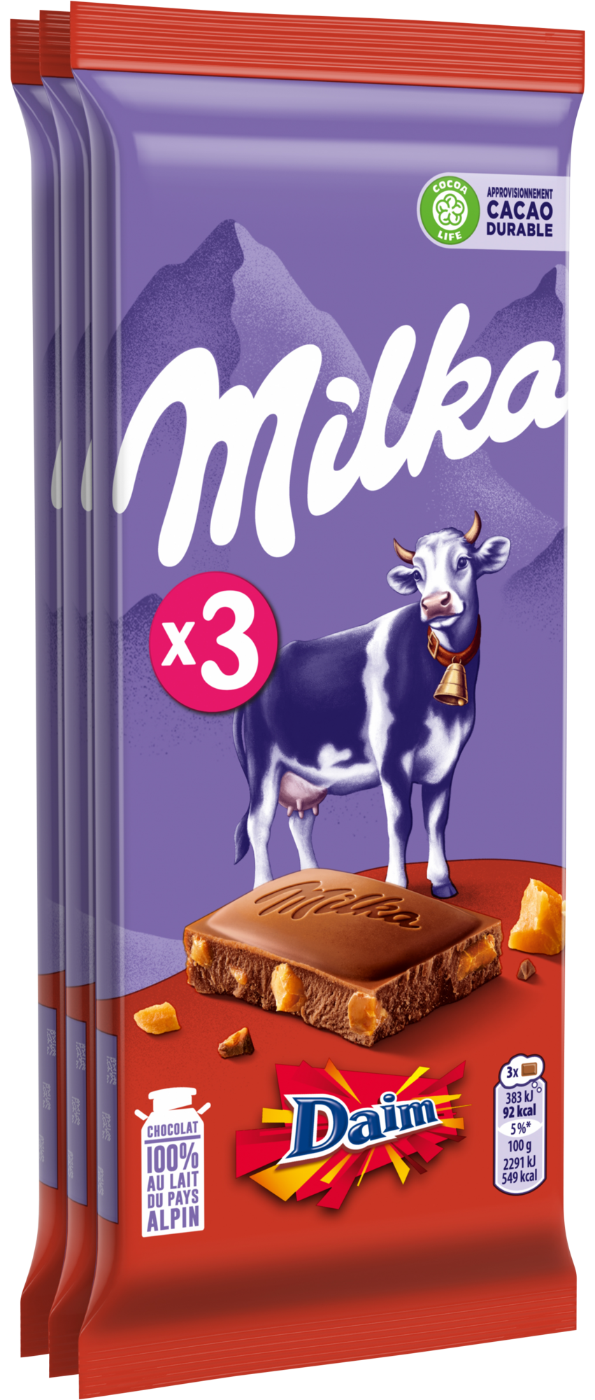 TABLETTES DE CHOCOLAT
