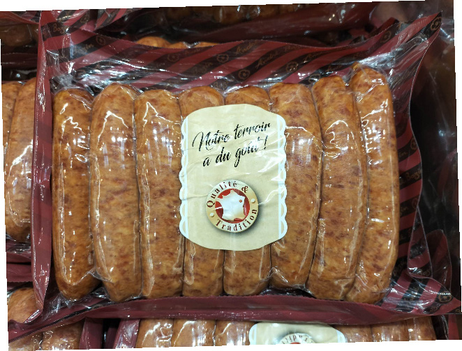SAUCISSES FUMÉES À CUIRE X8