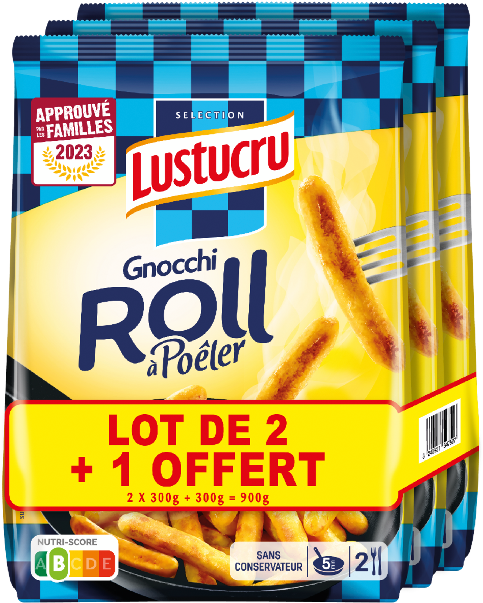 Gnocchi roll à poêler