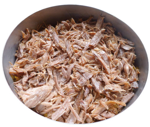 ÉFFILOCHÉ DE VIANDE DE CANARD CONFITE