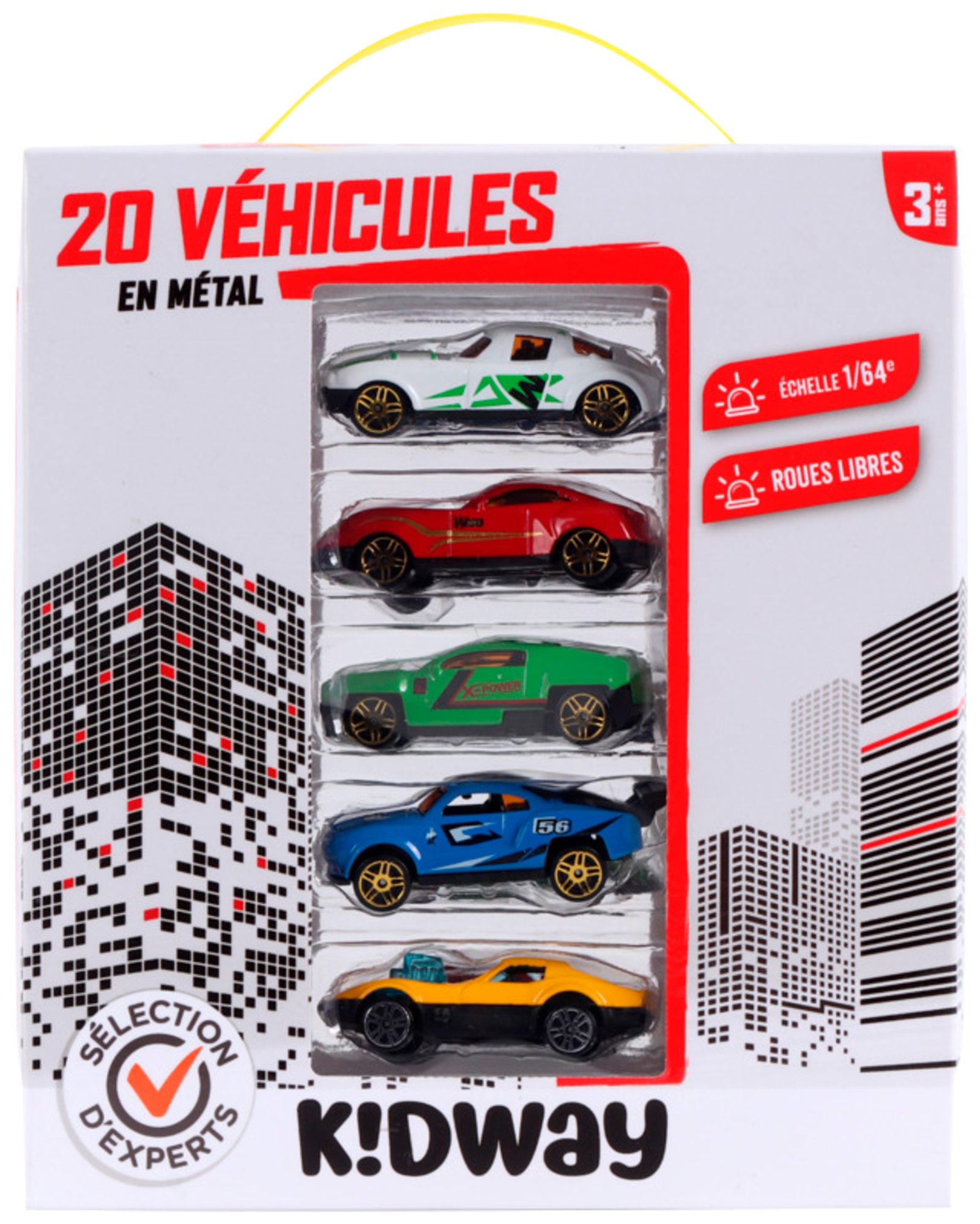 20 VOITURES EN METAL