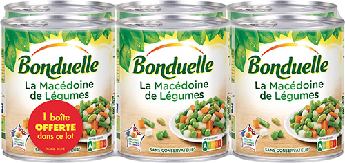 LA Macédoine de légumes