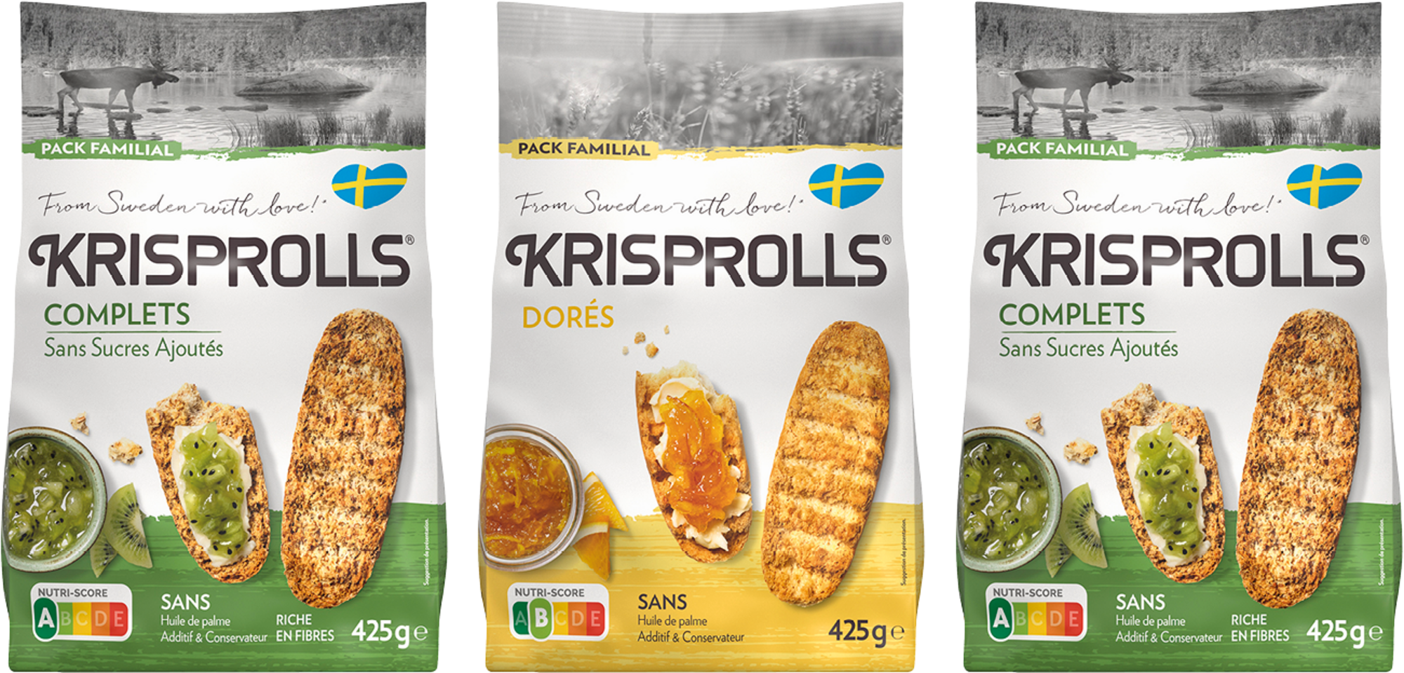 SUR LES PRODUITS PRÉSENTS EN MAGASIN DE LA GAMME "KRISPROLLS"