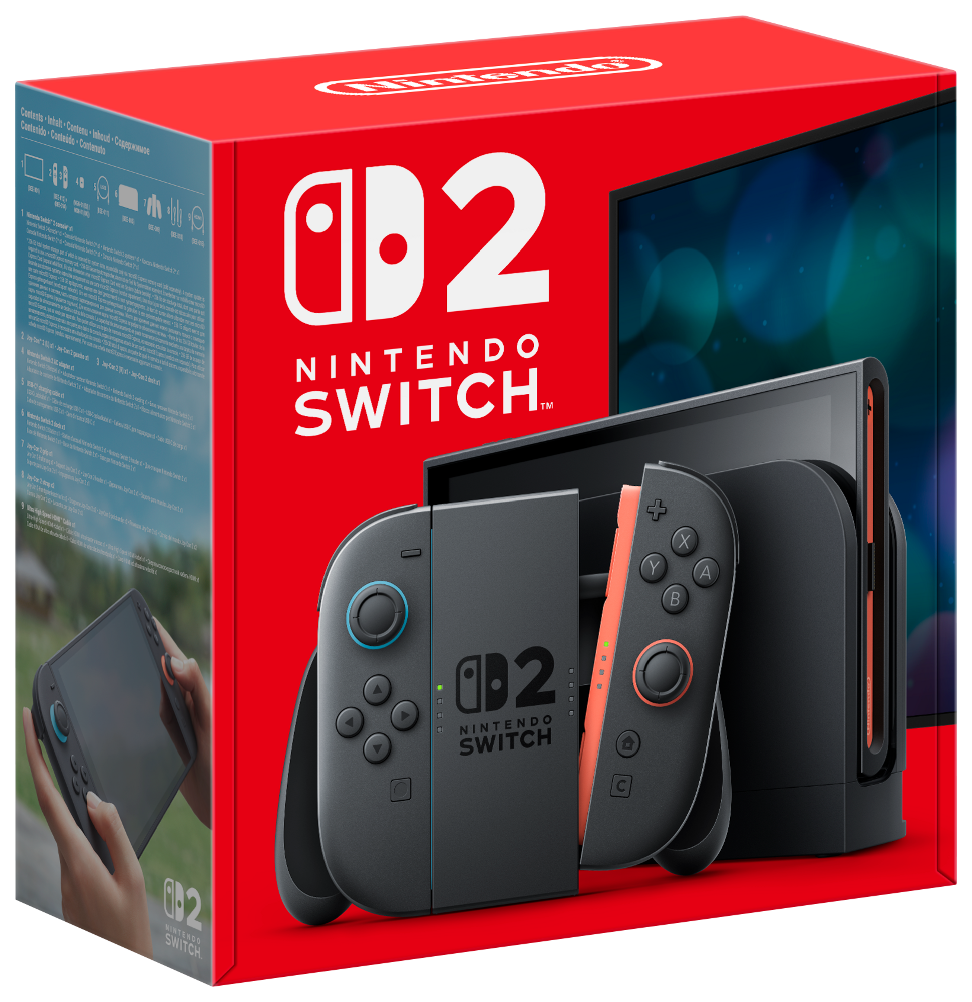 CONSOLE NINTENDO SWITCH 2 + 1 JEU AU CHOIX
