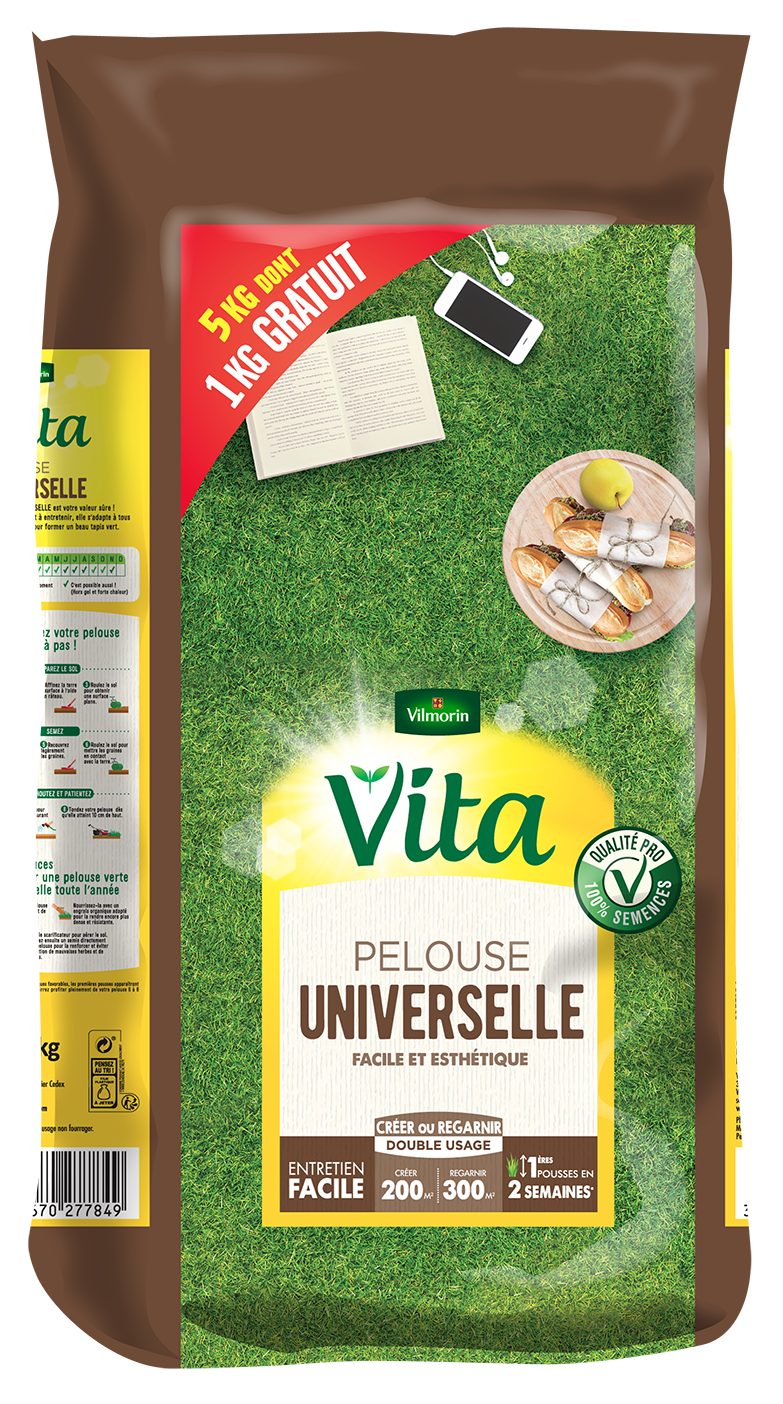 PELOUSE UNIVERSELLE À SEMER