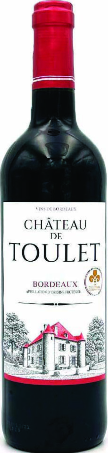 A.O.P(1) BORDEAUX CHÂTEAU DE TOULET