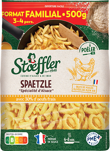 SPAETZLE À POÊLER
