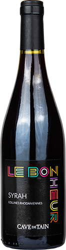 IGP COLLINES RHODANIENNES 
LE BONHEUR SYRAH
CAVE DE TAIN