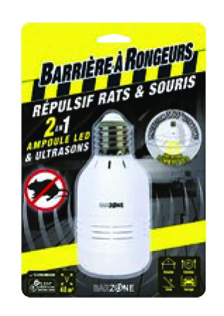 RÉPULSIF RATS SOURIS ULTRASON