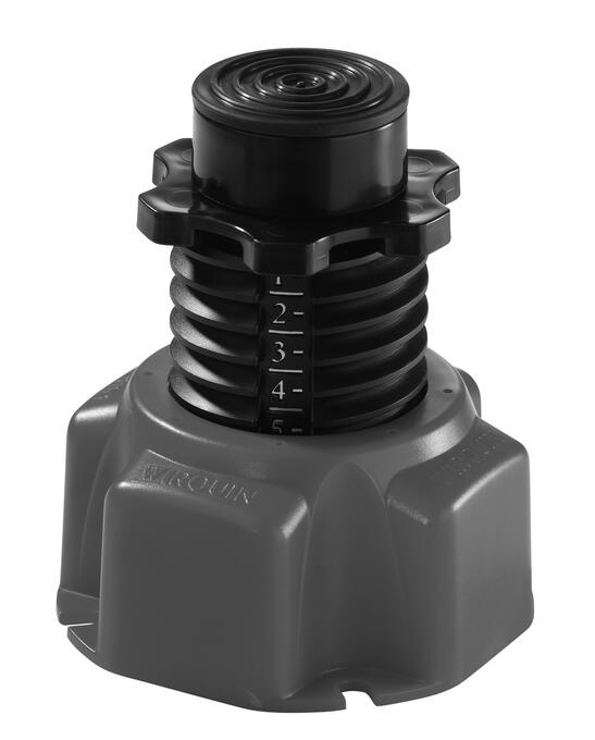 LOT DE 4 PIEDS DE RECEVEUR