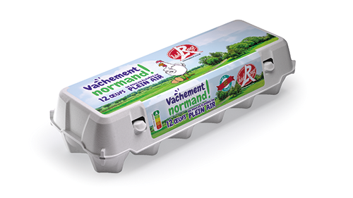 12 ŒUFS PLEIN AIR LABEL ROUGE