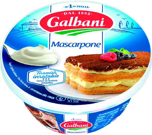 MASCARPONE 41,5% MAT.GR.*