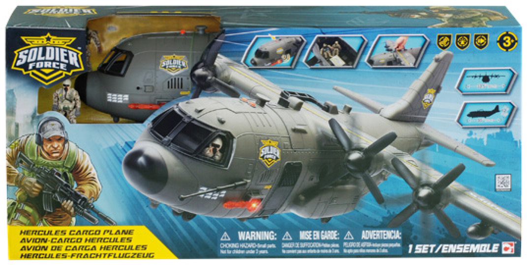 AVION CARGO HERCULES SOLDIER FORCE