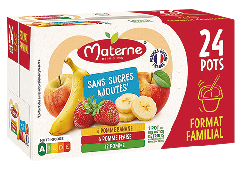 24 COMPOTES SANS SUCRES AJOUTÉS