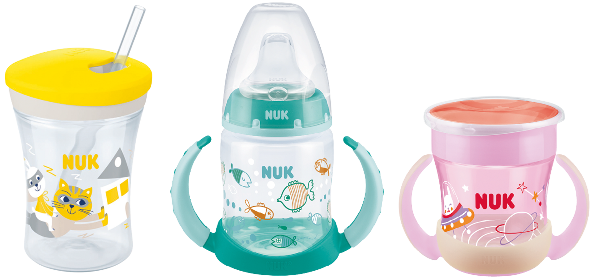 SUR LES PRODUITS PRÉSENTS EN MAGASIN DE LA GAMME TASSES "NUK"