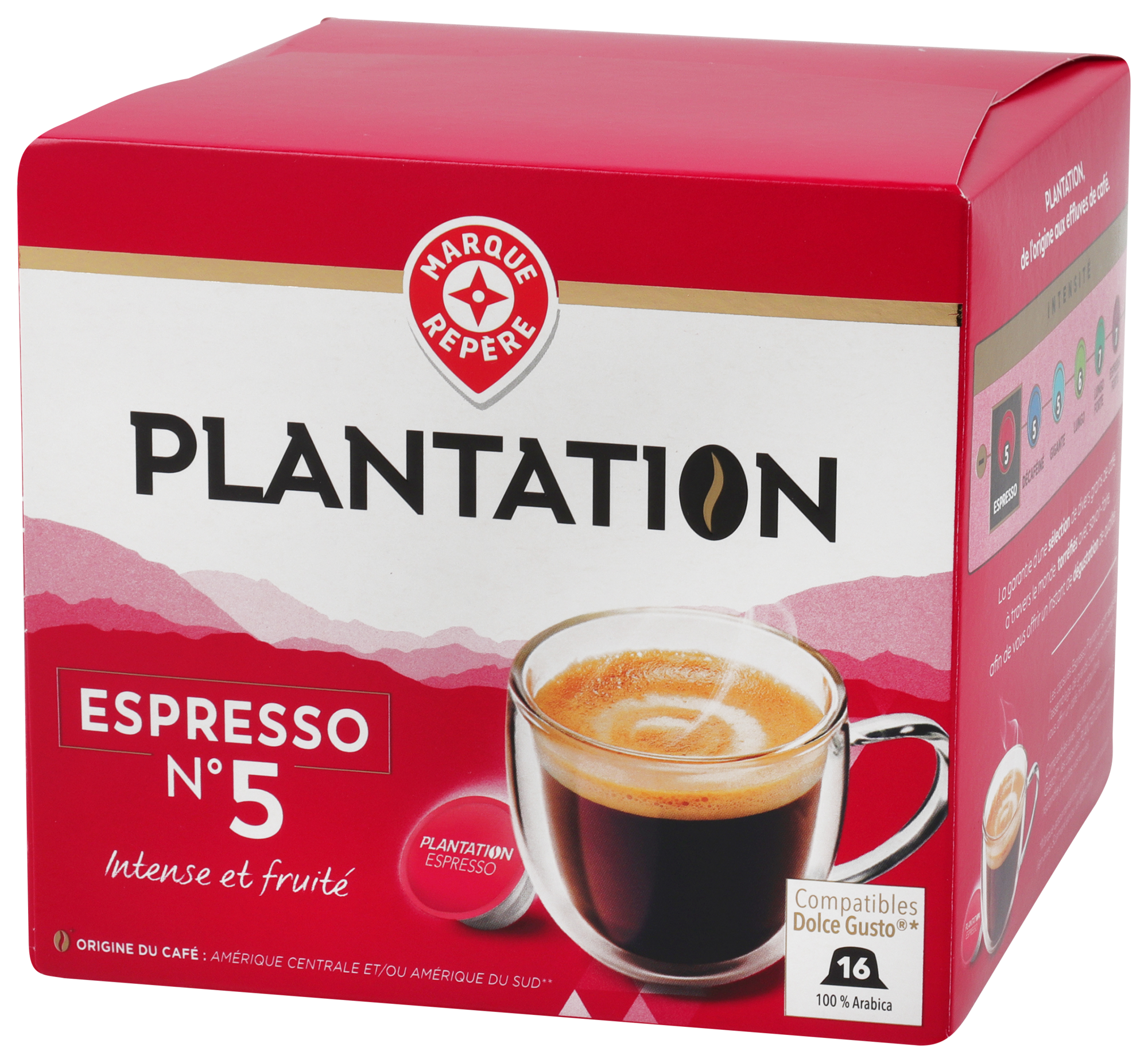 CAPSULES DE CAFÉ ESPRESSO x 16