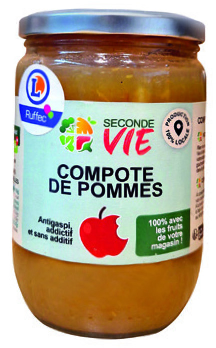 COMPOTE DE POMMES SECONDE VIE