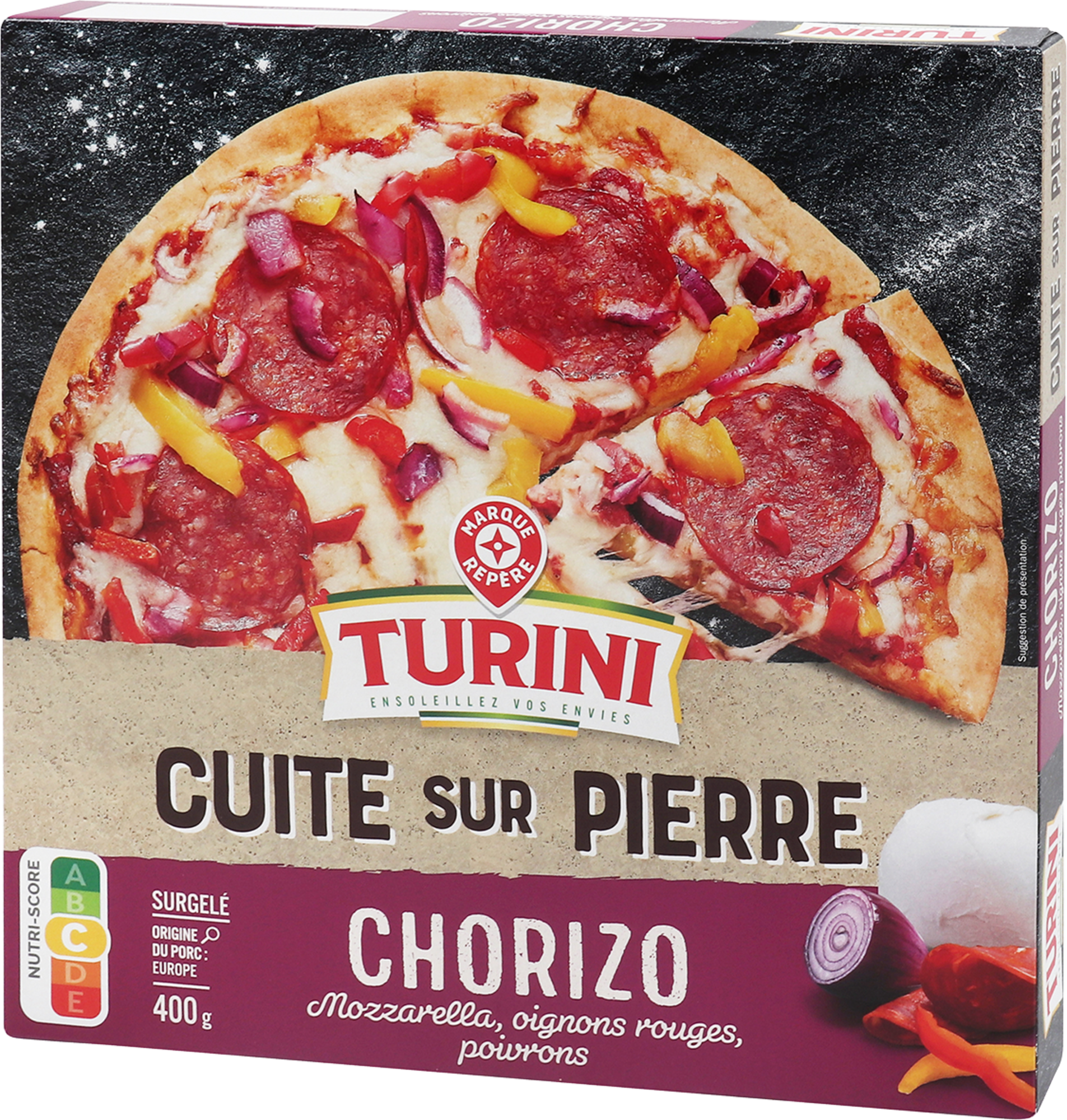 PIZZA AU CHORIZO SURGELÉE