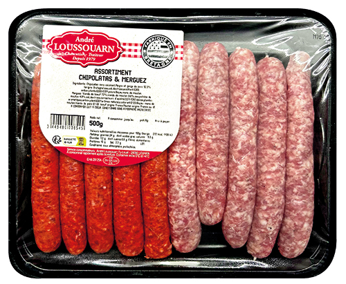 ASSORTIMENT CHIPOLATAS ET MERGUEZ