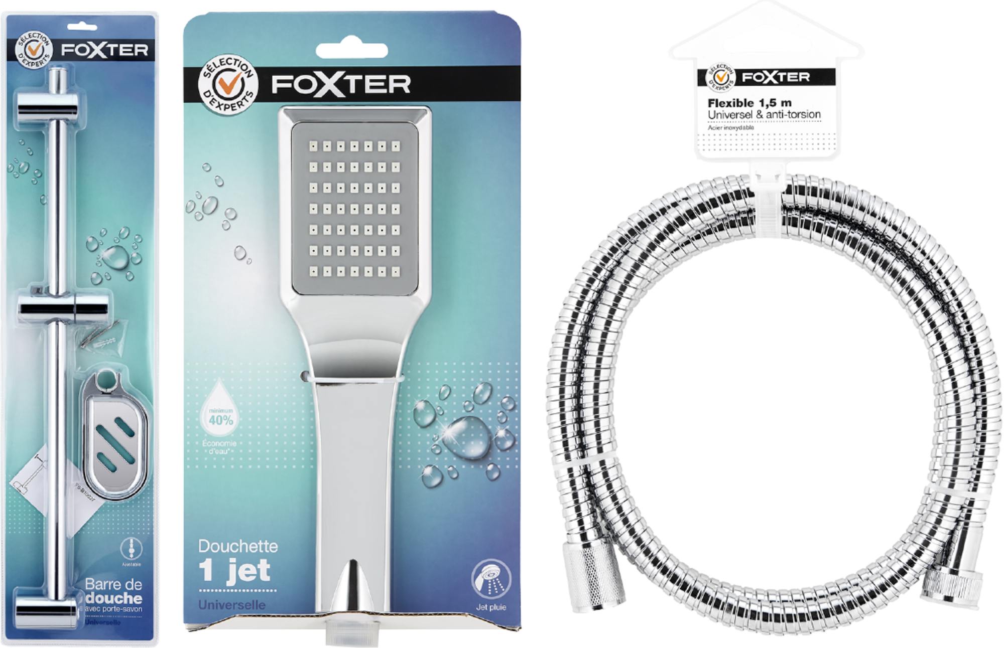 SUR LES PRODUITS PRÉSENTS EN MAGASIN DE LA GAMME  HYDROTHÉRAPIE “FOXTER”.