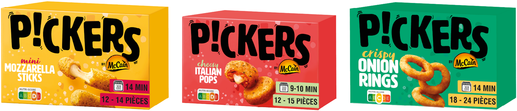 SUR LES PRODUITS PRÉSENTS EN MAGASIN DE LA GAMME PICKERS DE "MC CAIN"