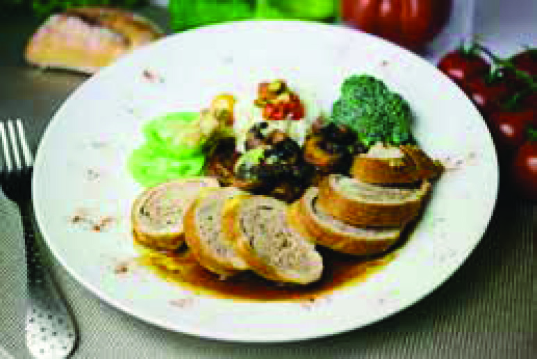 POITRINE DE PORC FARCIE