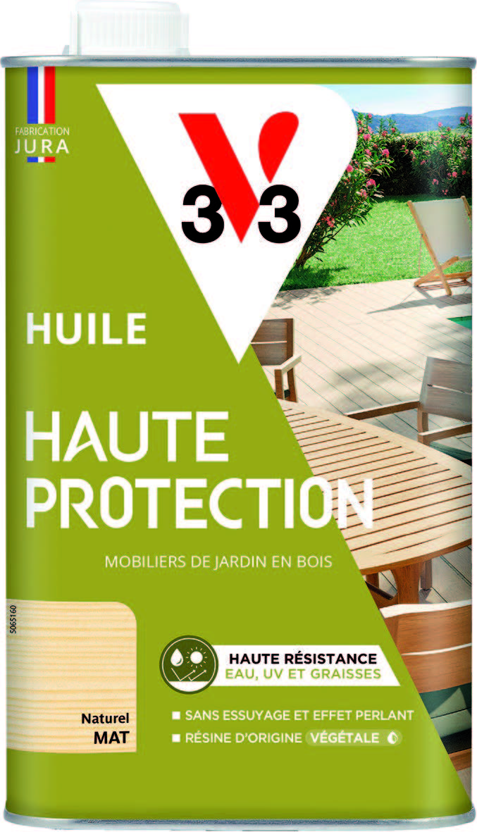HUILE HAUTE PROTECTION POUR MOBILIERS DE JARDIN 1 L