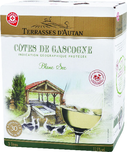 I.G.P(1) CÔTES DE GASCOGNE(3) TERRASSES D’AUTAN