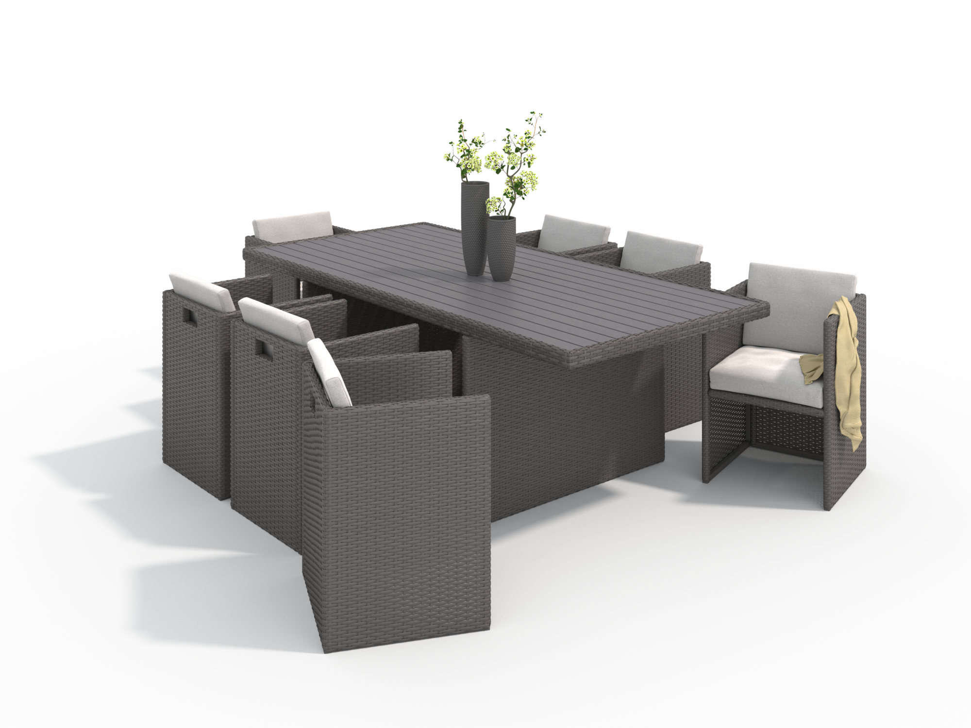 ENSEMBLE DÉJEUNER 9 PIÈCES