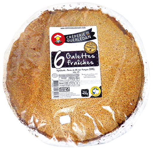 6 GALETTES FRAÎCHES