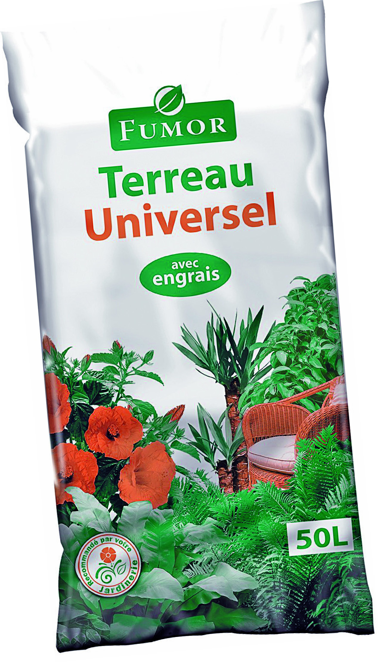 TERREAU UNIVERSEL OU PLANTES FLEURIES ET GÉRANIUMS 