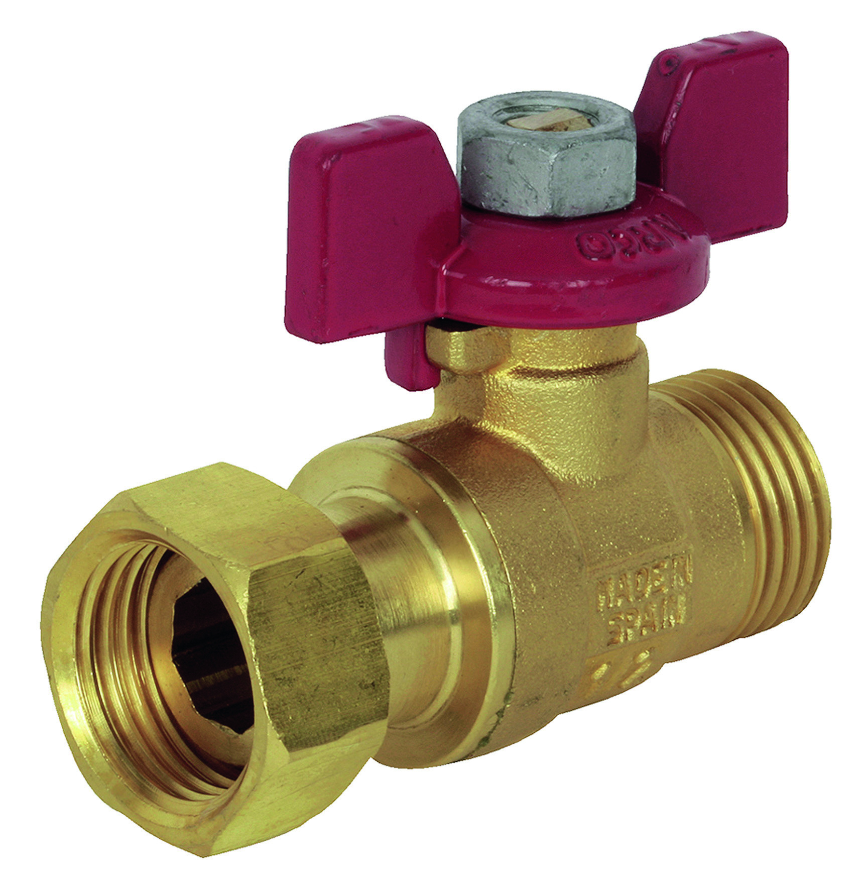 COLLECTEUR ÉCROU LIBRE À VANNE