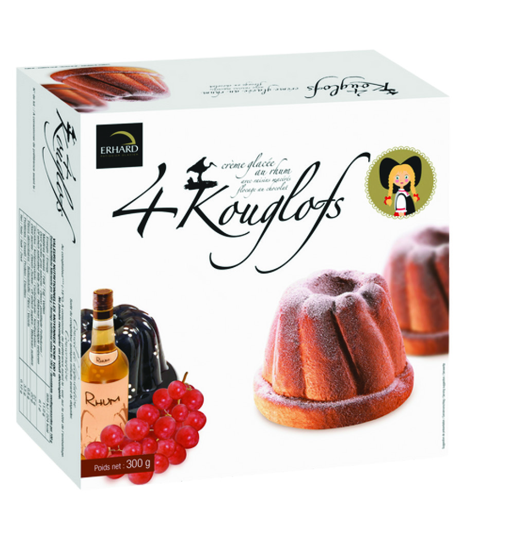 MINI KOUGLOFS GLACÉS X4