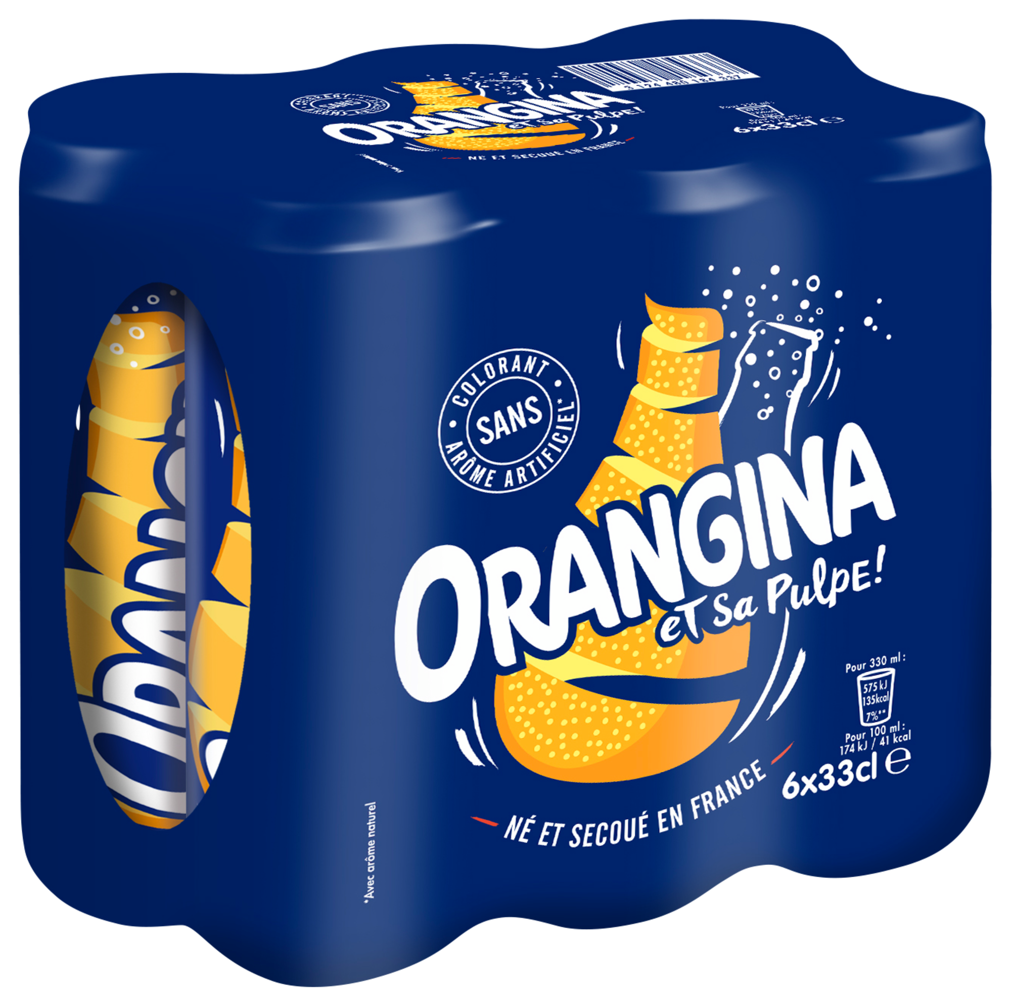 BOISSON GAZEUSE SAVEUR ORANGE