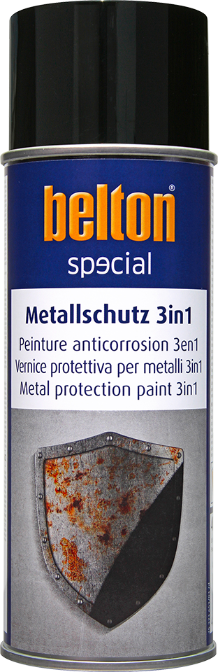BOMBE DE PEINTURE ANTICORROSION
3 EN 1 POUR MÉTAUX