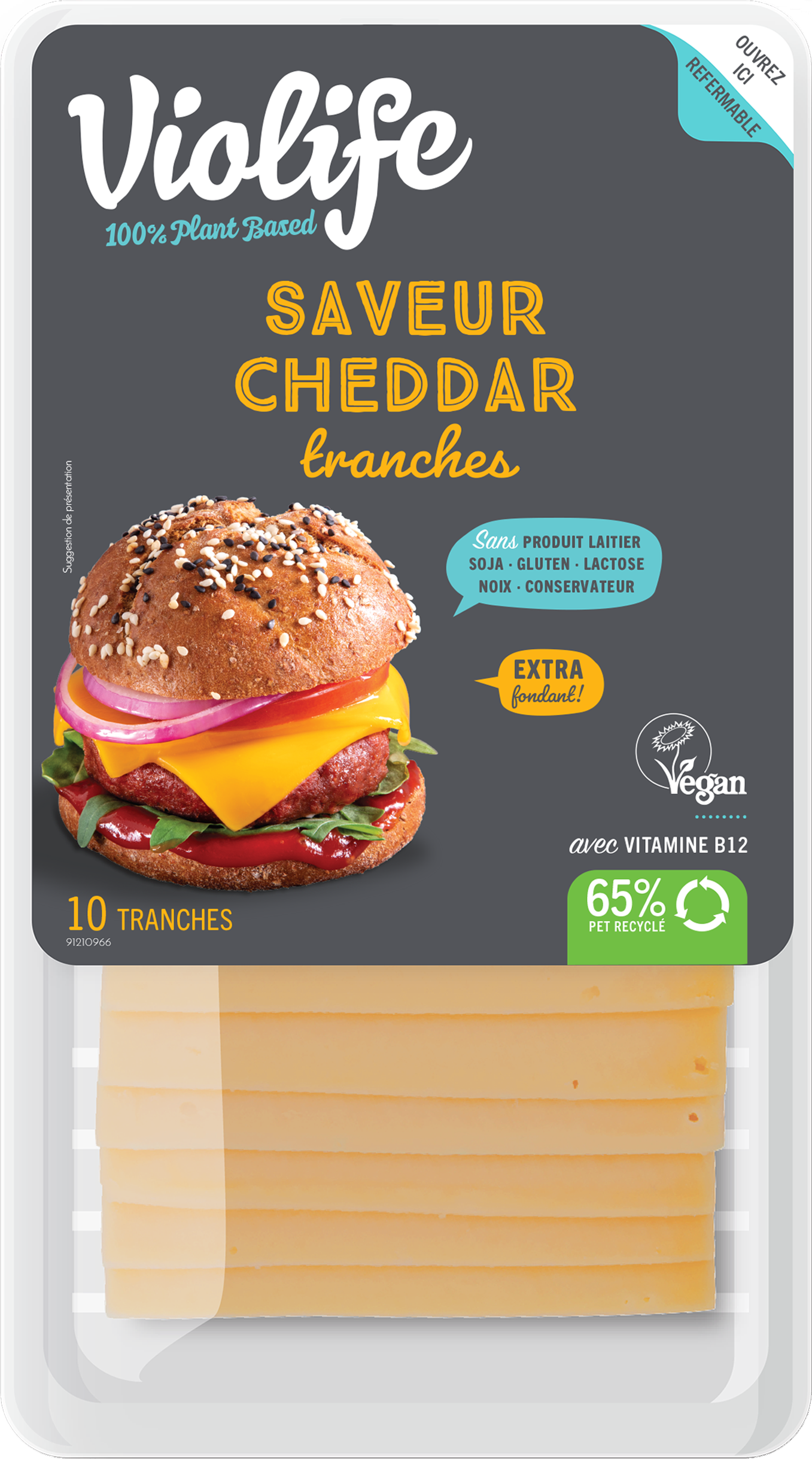 TRANCHES SAVEUR CHEDDAR
23% MAT.GR.