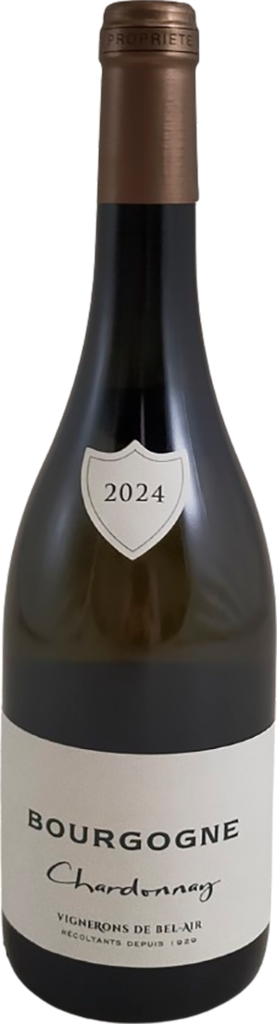 AOP BOURGOGNE CHARDONNAY BLANC SEC - LES VIGNERONS DE BEL-AIR "SIGNATURE" 2024