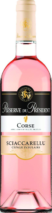 A.O.P(1) CORSE(3) RÉSERVE DU PRÉSIDENT SCIACCARELLU CÉPAGE INSULAIRE