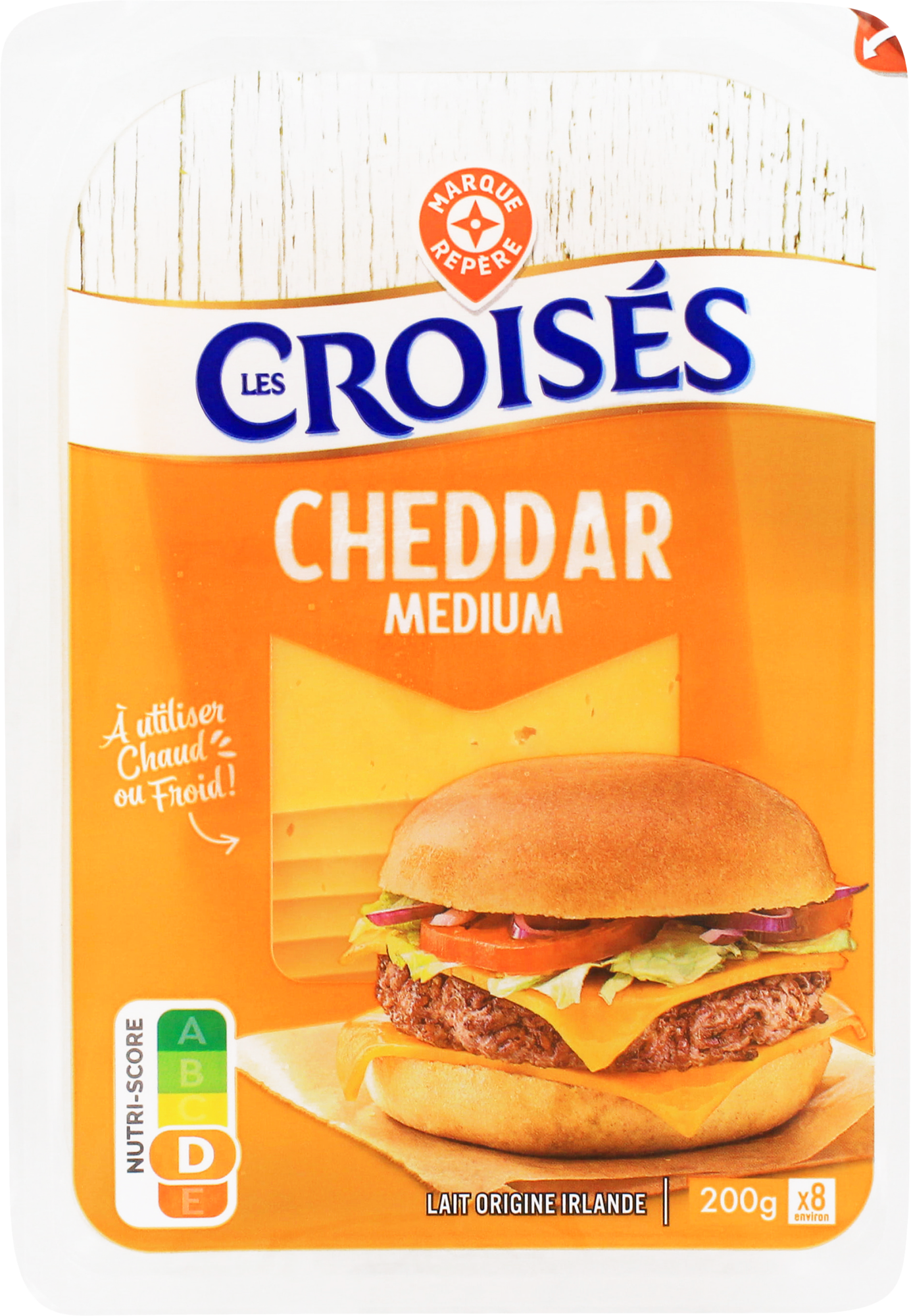 CHEDDAR EN TRANCHES 33% MAT.GR.